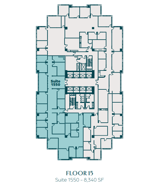 951 E Byrd St, Richmond, VA à louer Plan d’étage- Image 1 de 1