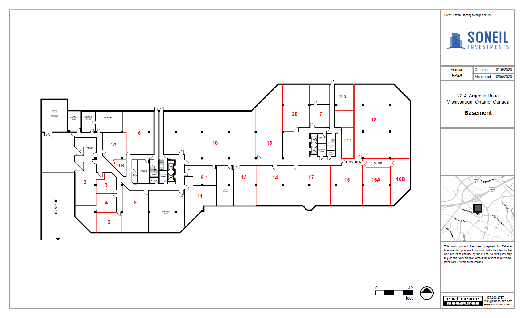 2233 Argentia Rd, Mississauga, ON for lease Floor Plan- Image 1 of 9