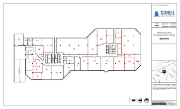 2233 Argentia Rd, Mississauga, ON for lease Floor Plan- Image 1 of 9