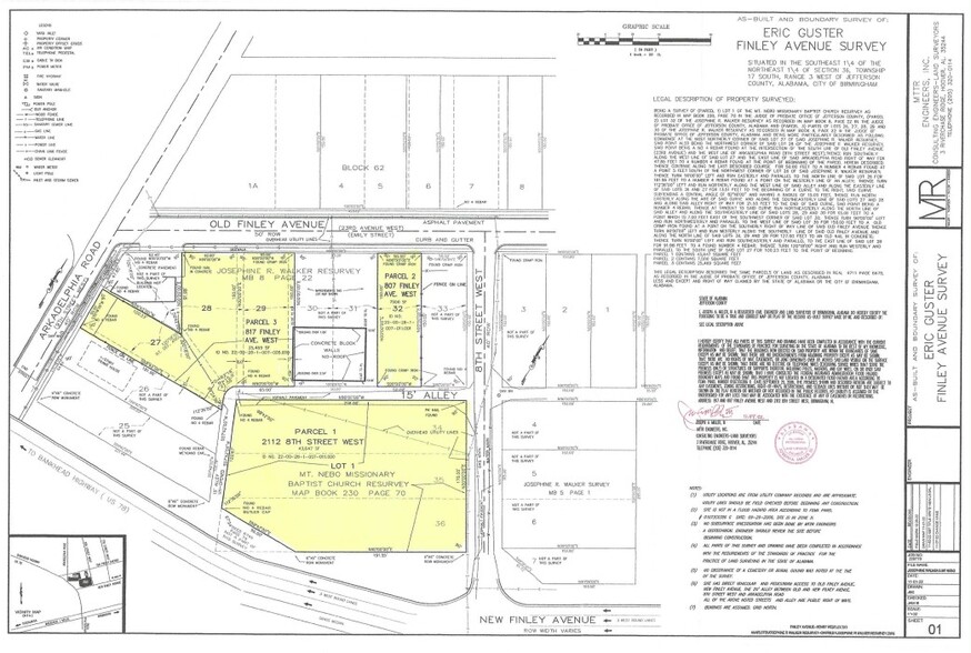 2112 8th St W, Birmingham, AL à louer - Plan cadastral - Image 2 de 6