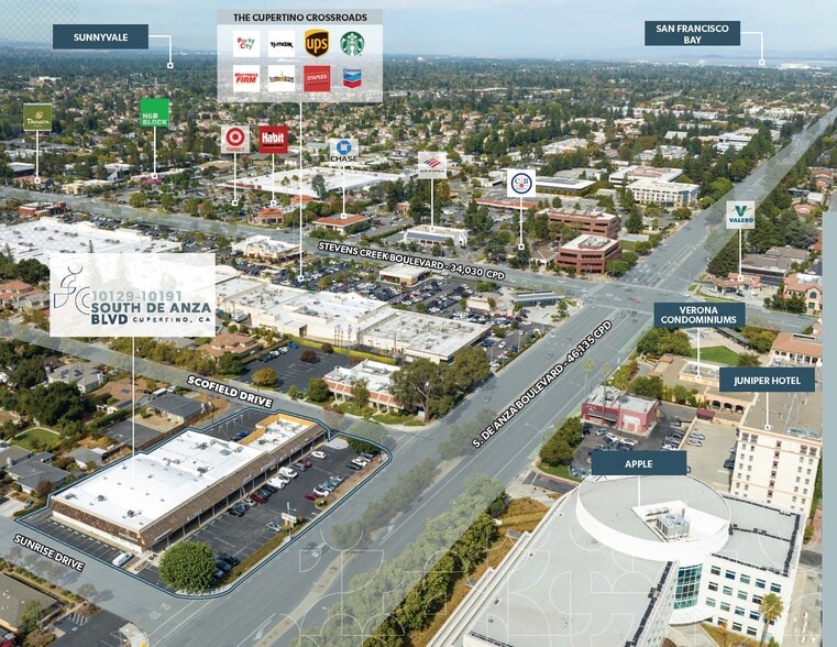 10129-10191 S De Anza Blvd, Cupertino, CA for sale - Building Photo - Image 3 of 5