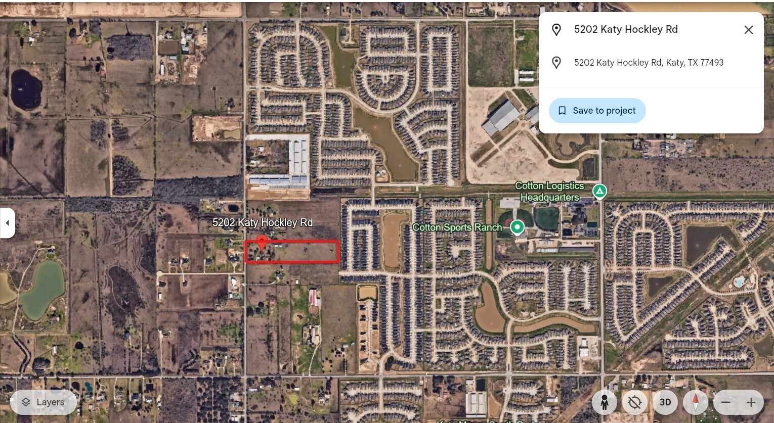 5202 Katy Hockley Rd, Katy, TX for sale Aerial- Image 1 of 5