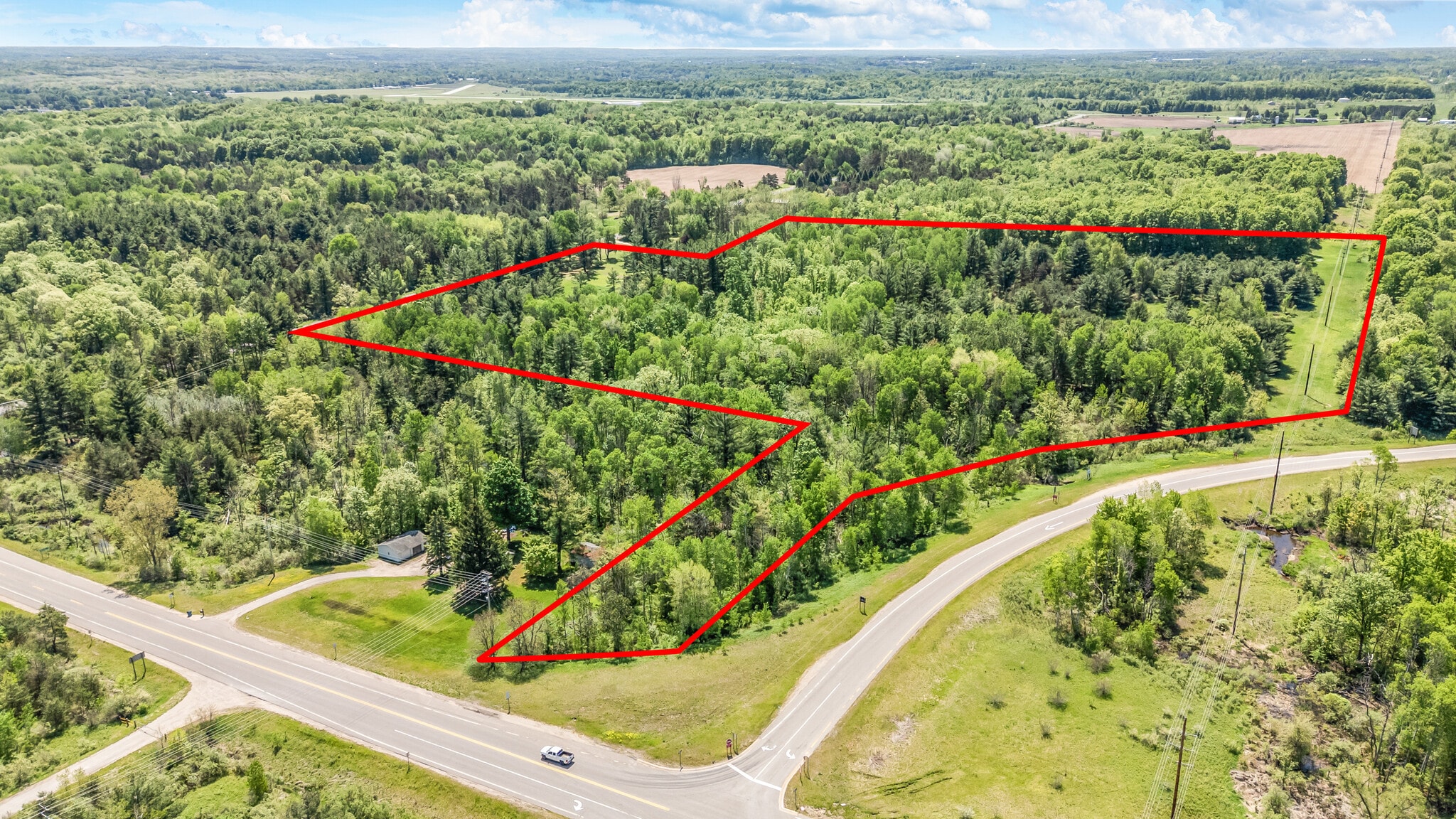 V/L 220th Ave, Big Rapids, MI for sale Aerial- Image 1 of 31