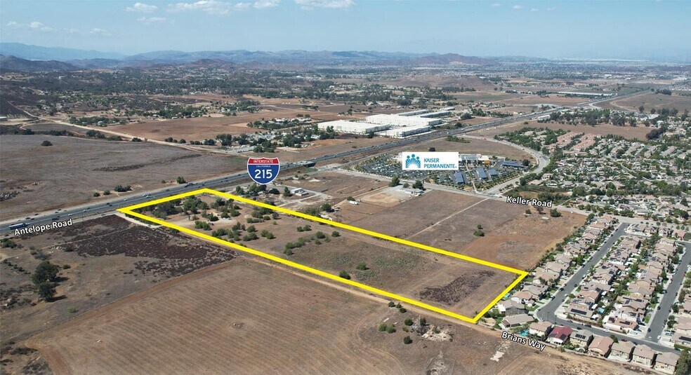 34250 Antelope Rd, Murrieta, CA à vendre - Aérien - Image 1 de 4