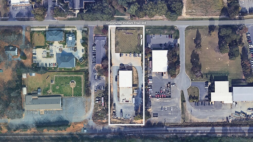 200 Unionville Indian Trail Rd, Indian Trail, NC à vendre - Aérien - Image 3 de 10