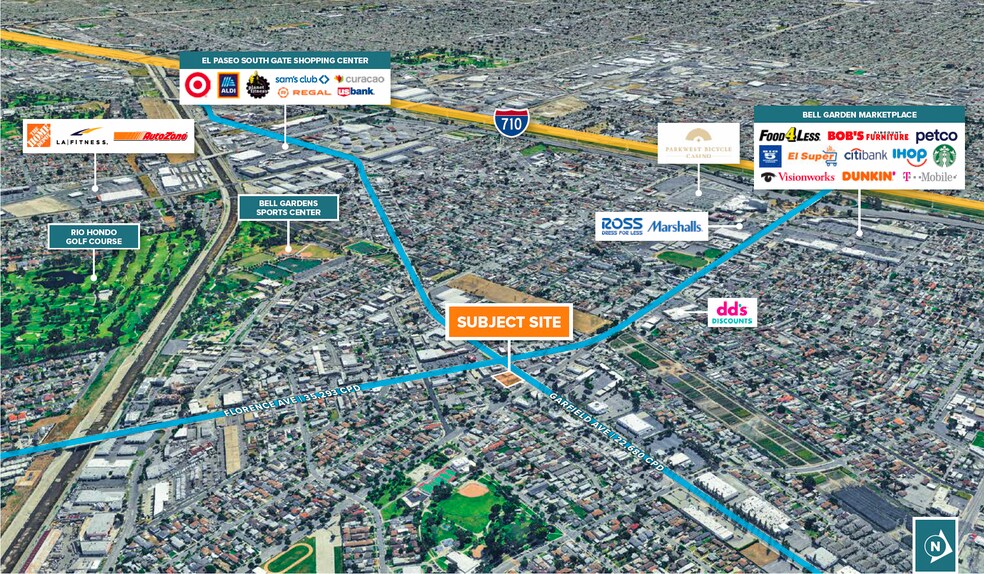 7206, 7208, and 7218 Garfield Ave portefeuille de 3 propriétés à vendre sur LoopNet.ca - Photo du bâtiment - Image 3 de 8