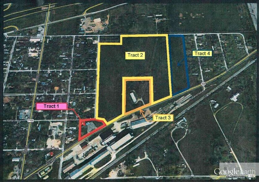 304 E York St, Ganado, TX à vendre - Aérien - Image 2 de 9
