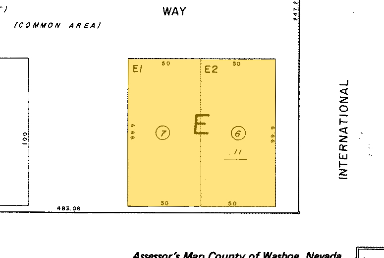 1117-1127 Gator Way, Sparks, NV à louer - Plan cadastral - Image 2 de 2