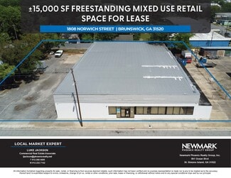 More details for 1808 Norwich St, Brunswick, GA - Retail for Lease