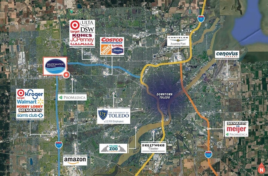 5762 W Central Ave, Toledo, OH à vendre - Photo du bâtiment - Image 2 de 4