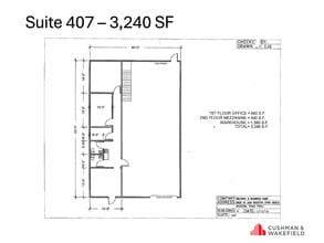 5829 W Sam Houston Pky N, Houston, TX à louer Plan d’étage- Image 1 de 1