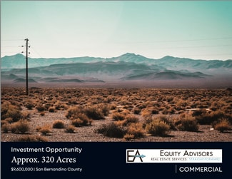 Plus de détails pour 1234 Main st, Barstow, CA - Terrain à vendre