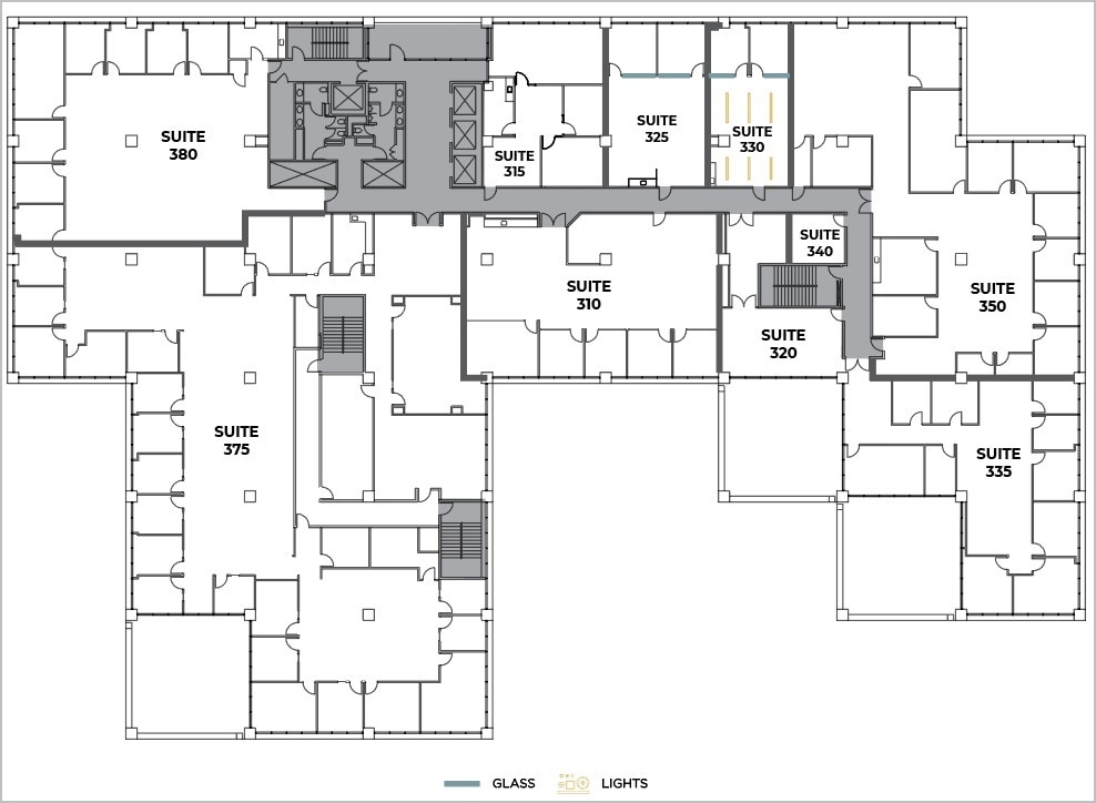 9191 Towne Centre Dr, San Diego, CA à louer Plan d’étage- Image 1 de 1