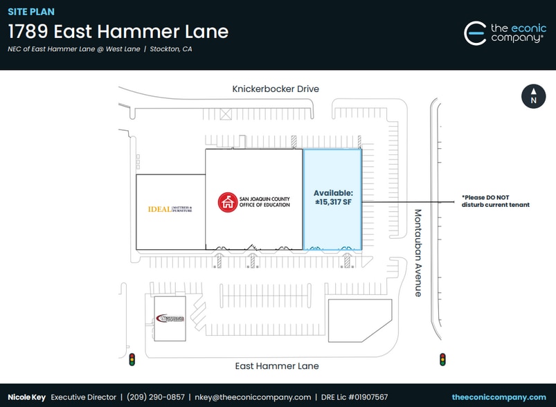 1777-1789 E Hammer Ln, Stockton, CA for lease - Site Plan - Image 3 of 5