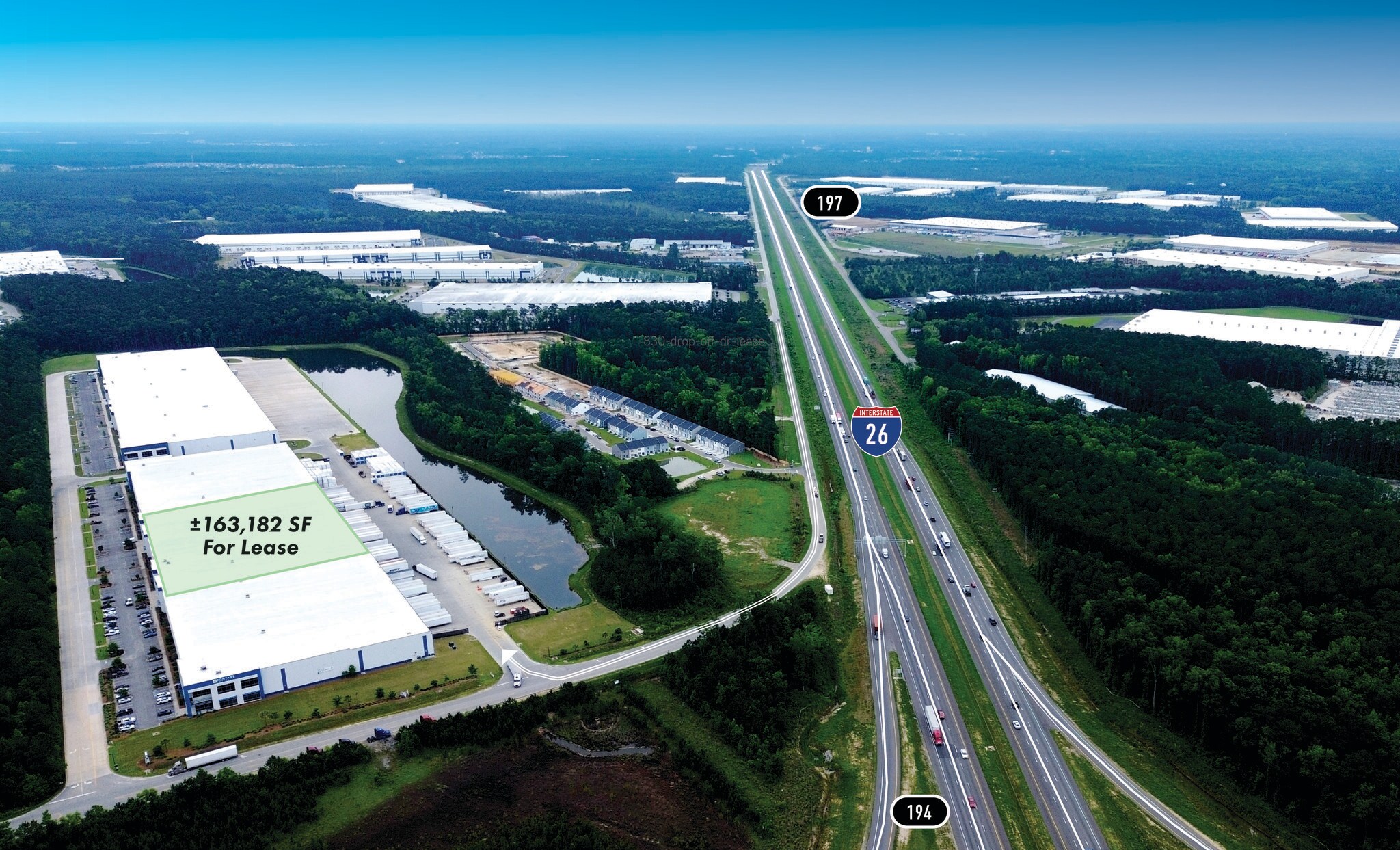 830 Drop Off Dr, Summerville, SC à louer Photo du bâtiment- Image 1 de 4