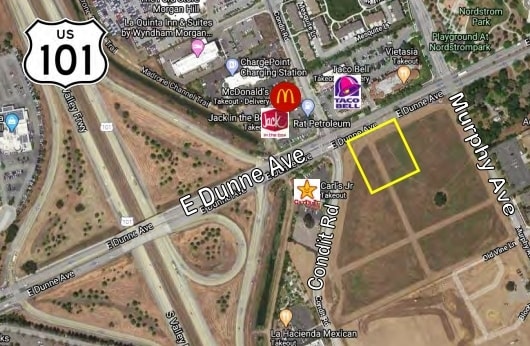 Dunne & Condit Rd, Morgan Hill, CA for lease - Aerial - Image 2 of 6