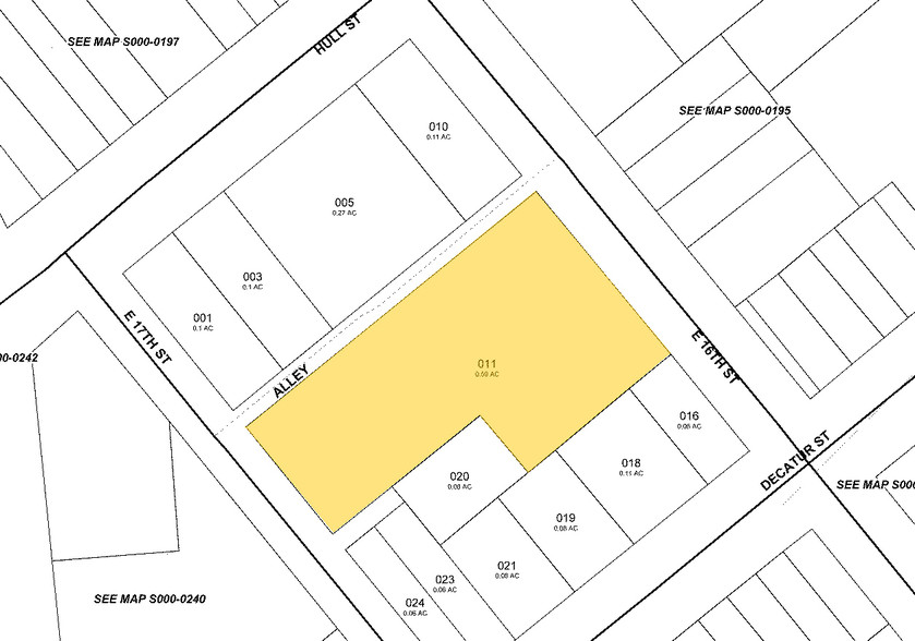 7 E 16th St, Richmond, VA à vendre - Plan cadastral - Image 2 de 5