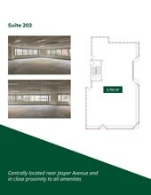 9940 106th St NW, Edmonton, AB à louer Plan d’étage- Image 1 de 1