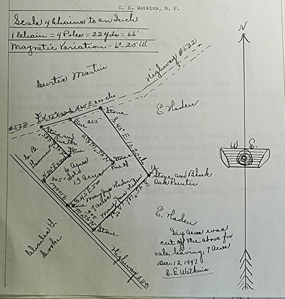 Lot 95 Broad Street Rd, Gum Spring, VA for sale - Plat Map - Image 2 of 9