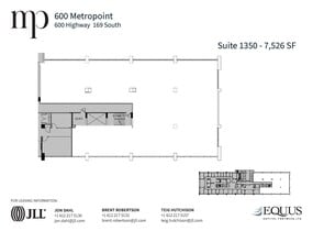 600 Highway 169 S, Saint Louis Park, MN for lease Floor Plan- Image 1 of 1