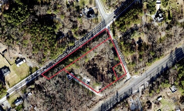 7710 Hillmeade Rd, Bowie, MD - AERIAL  map view