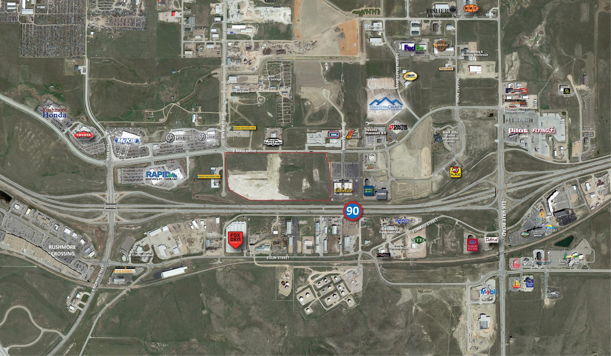 TBD E Mall Dr, Rapid City, SD for sale Building Photo- Image 1 of 1