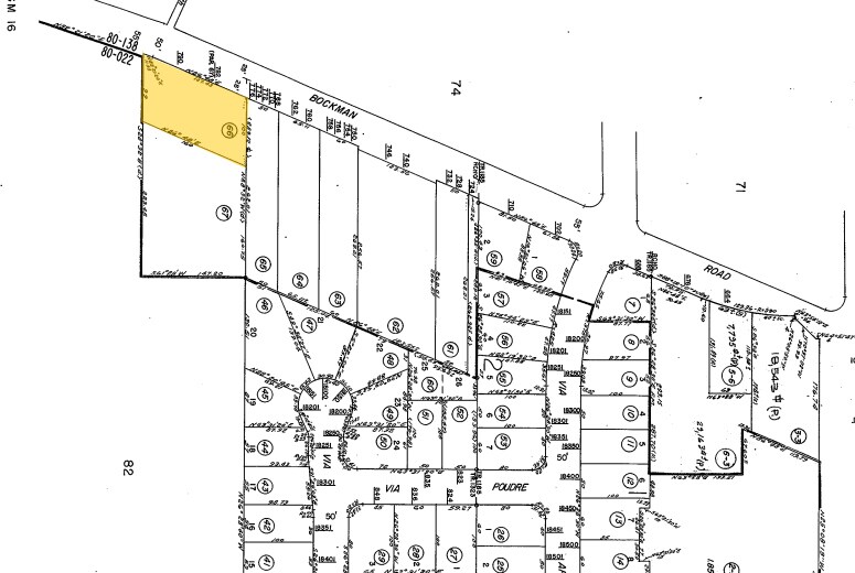 790 Bockman Rd, San Lorenzo, CA à vendre - Plan cadastral - Image 2 de 3
