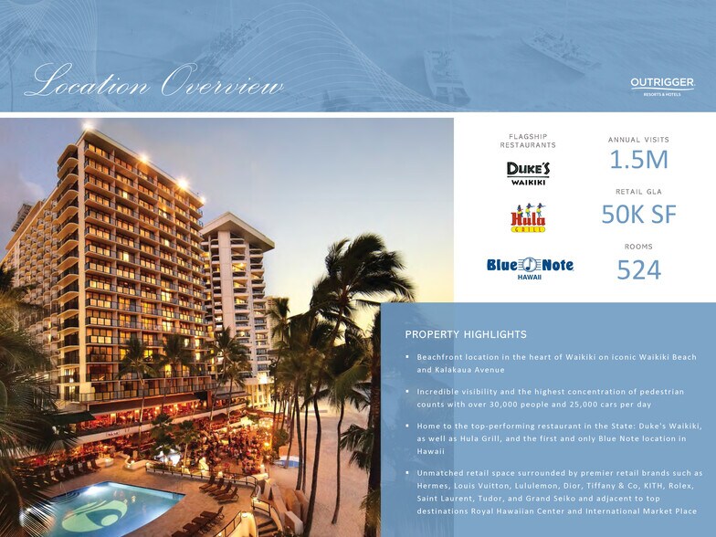 2335 Kalakaua Ave, Honolulu, HI à louer - Photo du bâtiment - Image 3 de 13