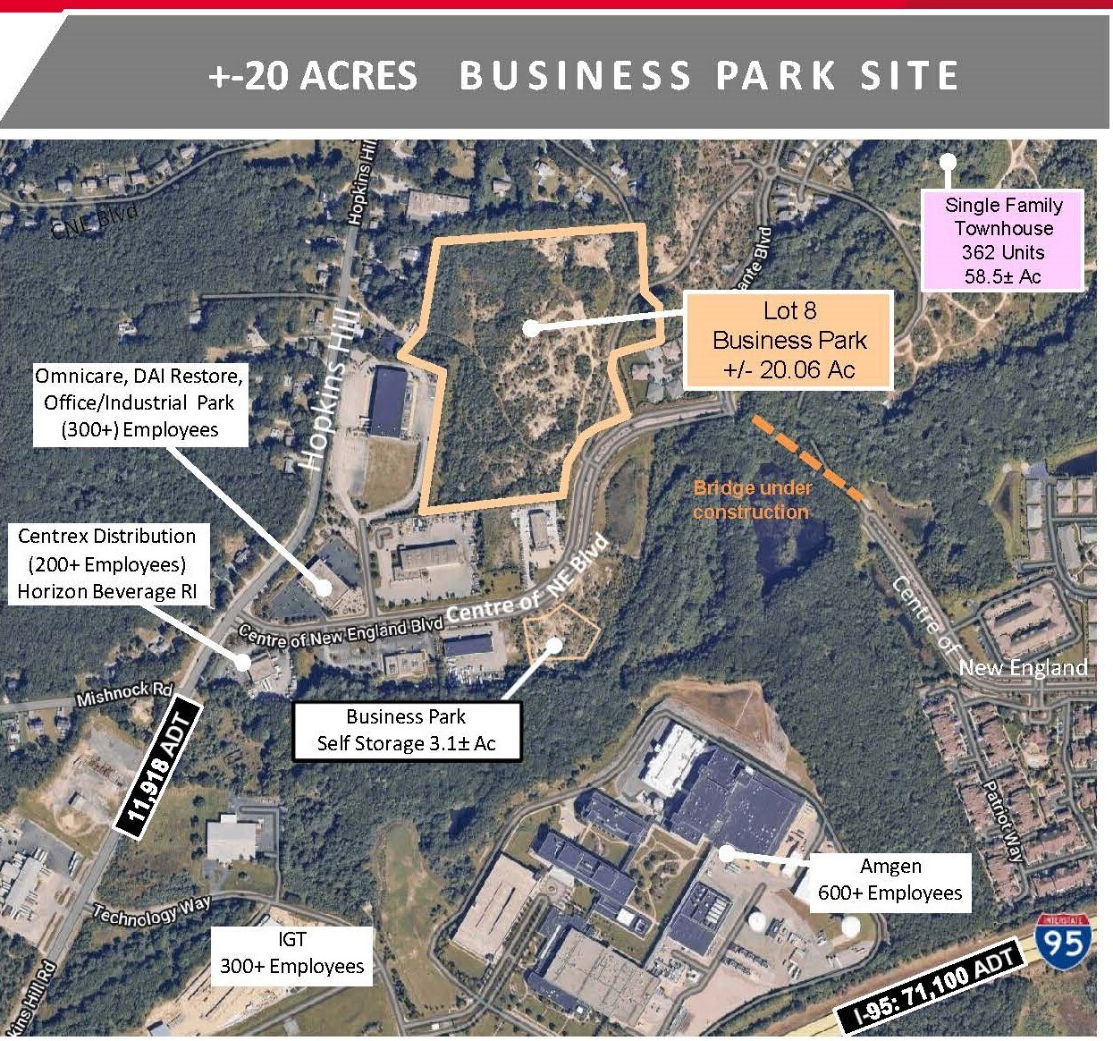 Centre of New England Boulevard Lot 8, Coventry, RI à vendre Photo du bâtiment- Image 1 de 3