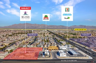NWC E Ann Rd. & N 5th Street, North Las Vegas, NV - Aérien Vue de la carte - Image1
