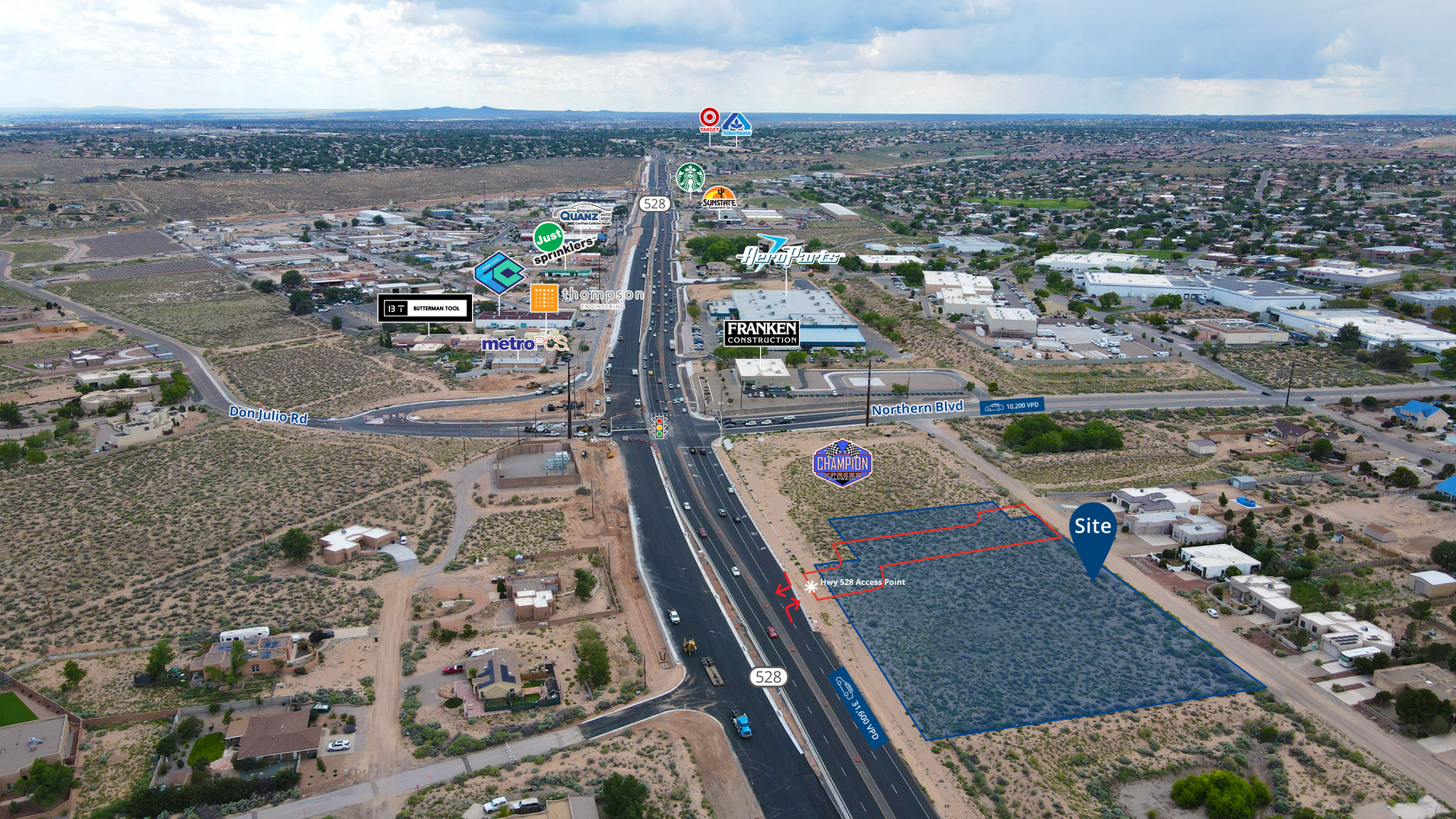 Hwy 528 & Northern Blvd, Rio Rancho, NM for sale Building Photo- Image 1 of 3