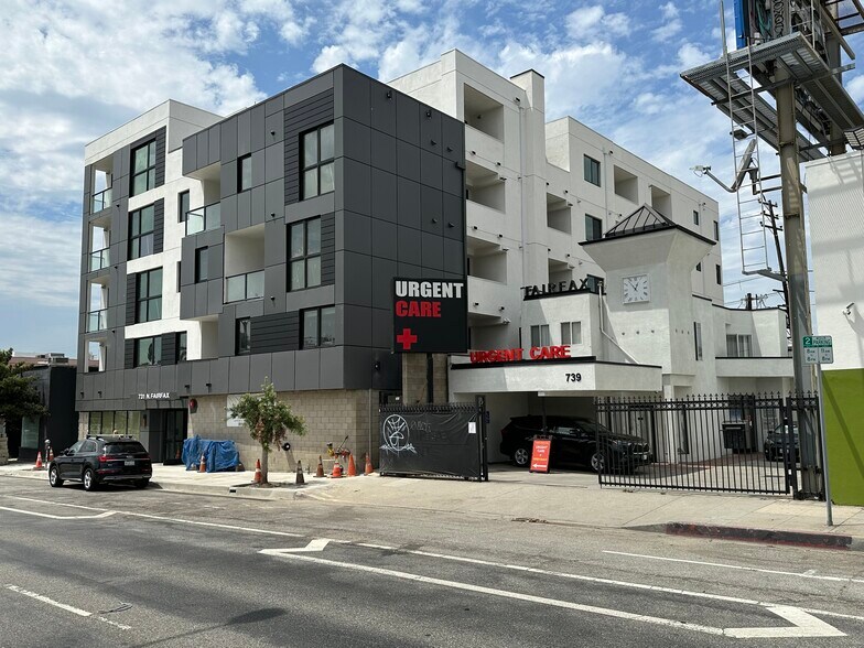 739-741 N Fairfax Ave, Los Angeles, CA à louer - Photo du bâtiment - Image 2 de 14