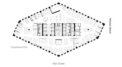 201 Mission St, San Francisco, CA for lease Floor Plan- Image 1 of 1