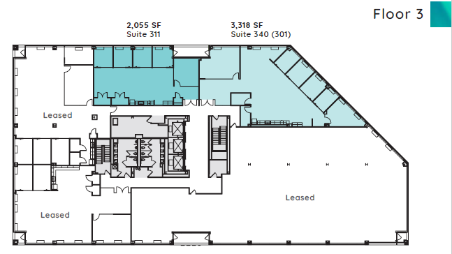 4401 N Fairfax Dr, Arlington, VA à louer Plan d’étage- Image 1 de 1