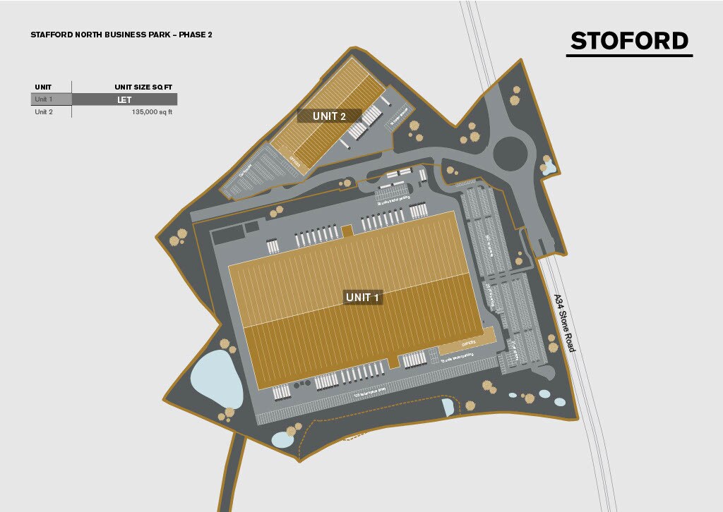 Stone Rd, Stafford à vendre Plan de site- Image 1 de 3