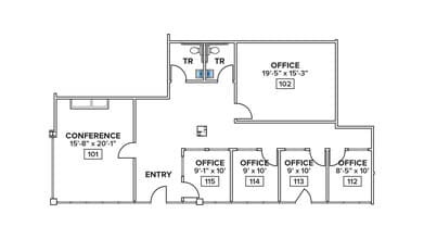 200 Route 31 N, Flemington, NJ for lease Floor Plan- Image 1 of 2