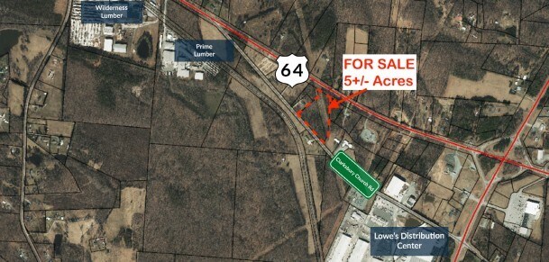 499 Clarksbury Church Rd, Thomasville, NC for sale Aerial- Image 1 of 3