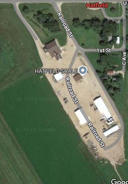 131 Railroad Ave, Hatfield, MN for sale - Aerial - Image 2 of 6