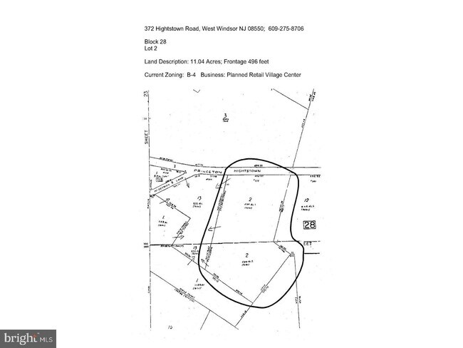 More details for 372 Princeton Hightstown Rd, West Windsor Township, NJ - Land for Sale
