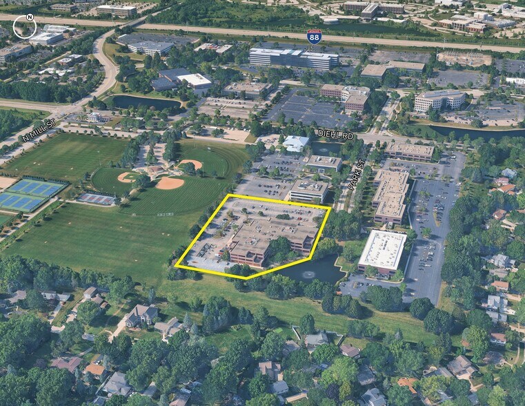 1717 Park St, Naperville, IL à louer - Aérien - Image 3 de 13