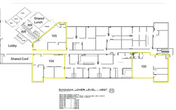 10190 Bannock St, Northglenn, CO à louer Plan d’étage- Image 2 de 2