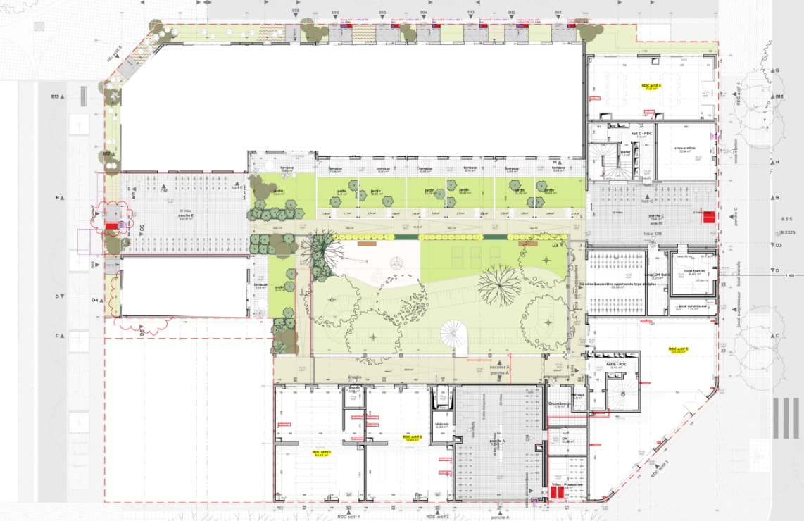 boulevard gisele halimi, Nantes à louer Plan de site- Image 1 de 1