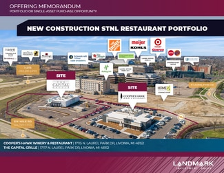 More details for New Construction Restaurant Portfolio – Retail for Sale, Livonia, MI