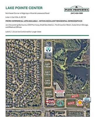 More details for Algonquin & Lakewood Rd, Lake In The Hills, IL - Land for Sale