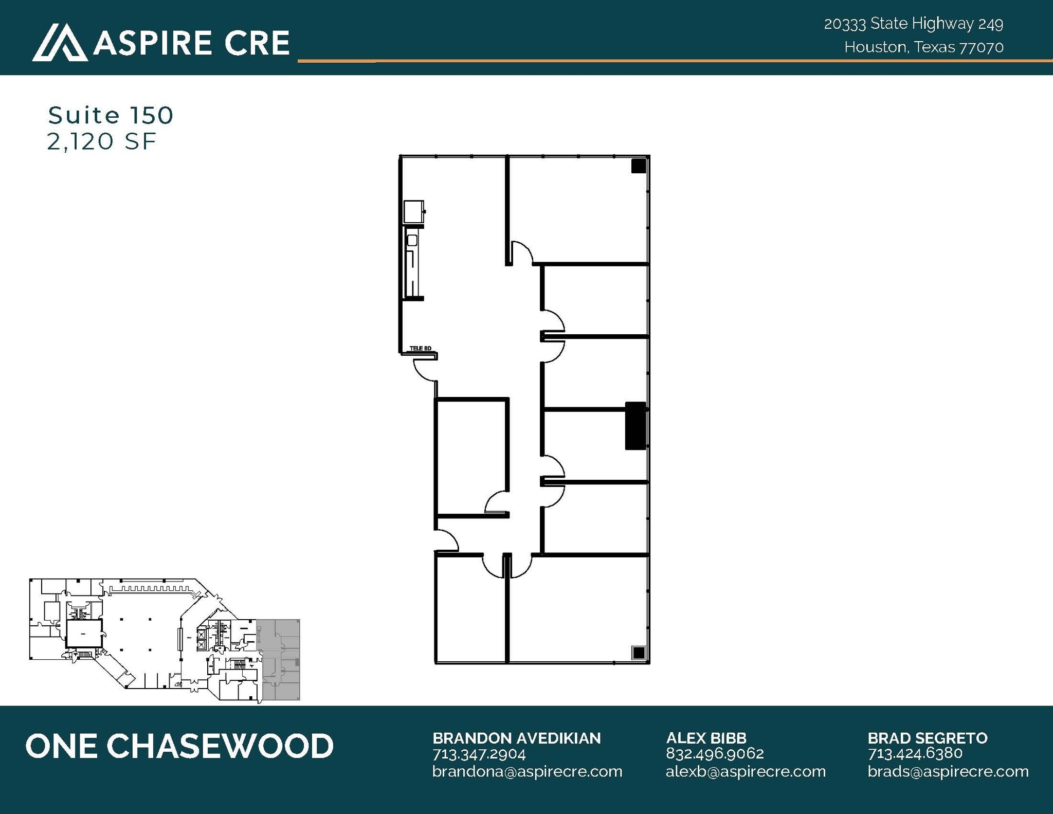 20333 State Highway 249, Houston, TX for lease Floor Plan- Image 1 of 1