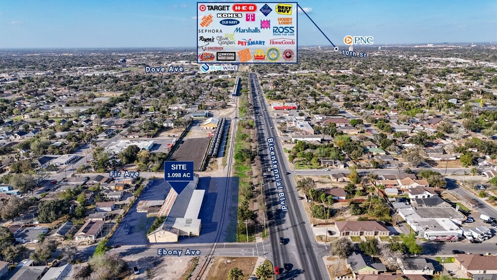1901 Fir Ave, McAllen, TX à vendre - Photo du bâtiment - Image 2 de 12