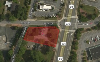 4270 Lawrenceville Hwy, Tucker, GA - AERIAL map view