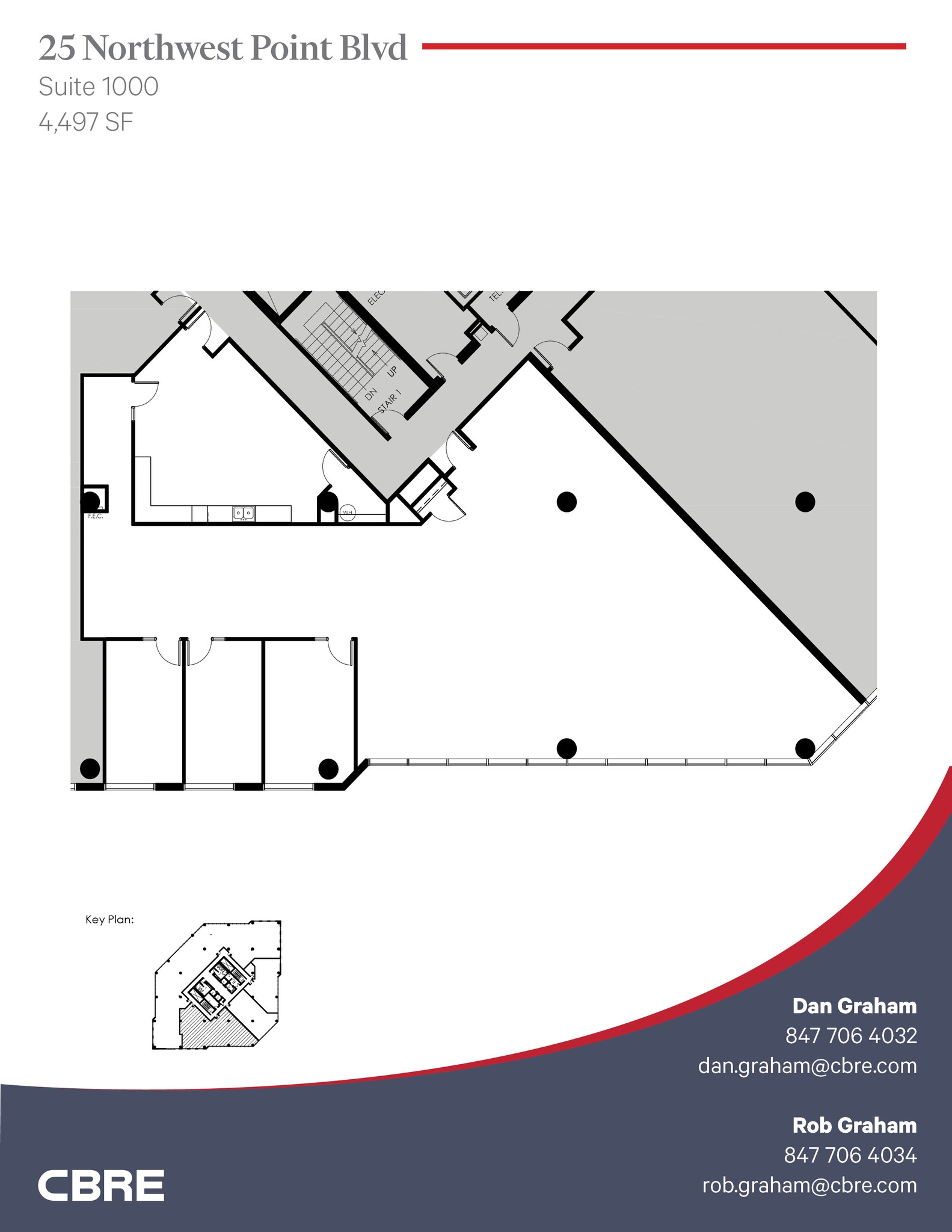 25 NW Point Blvd, Elk Grove Village, IL for lease Floor Plan- Image 1 of 1