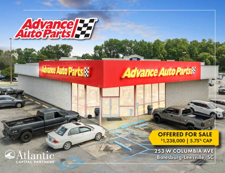 253 W Columbia Ave, Batesburg, SC à vendre - Photo du bâtiment - Image 1 de 6