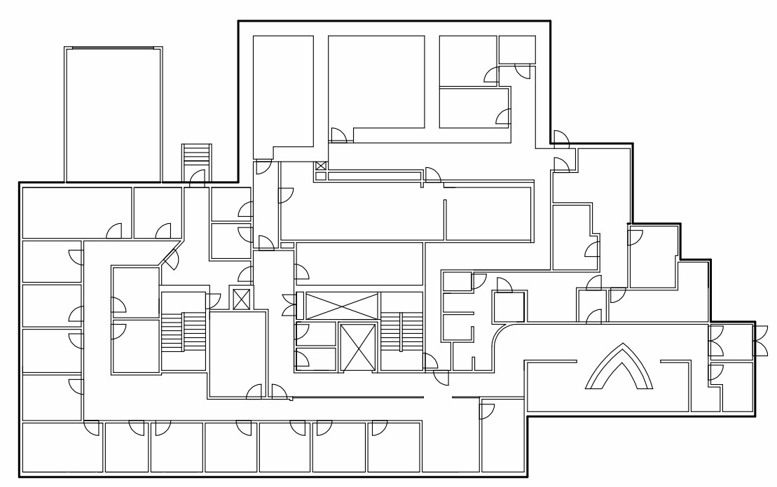 2202 2nd St SW, Calgary, AB for lease Floor Plan- Image 1 of 5